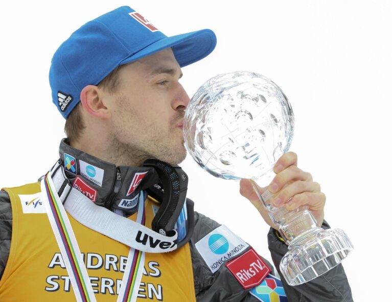 Stjernen fortsetter som skihopper