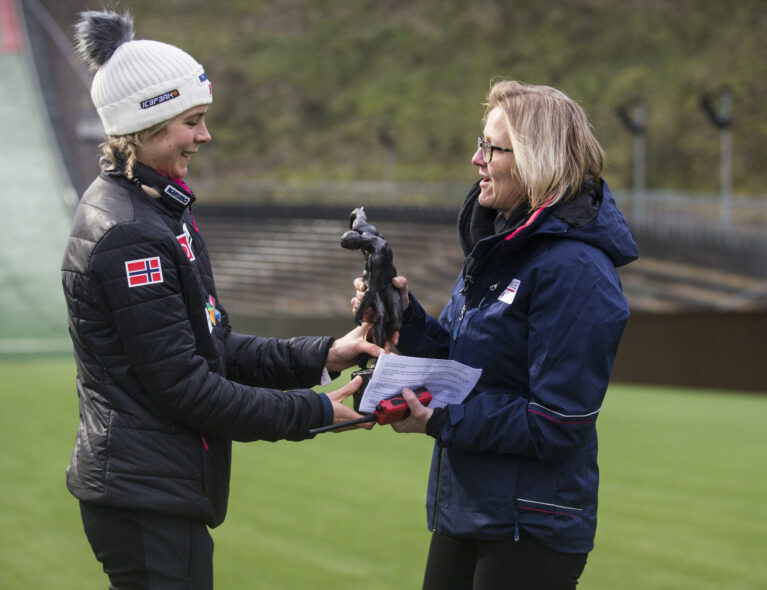 Olympisk pris til Maren Lundby
