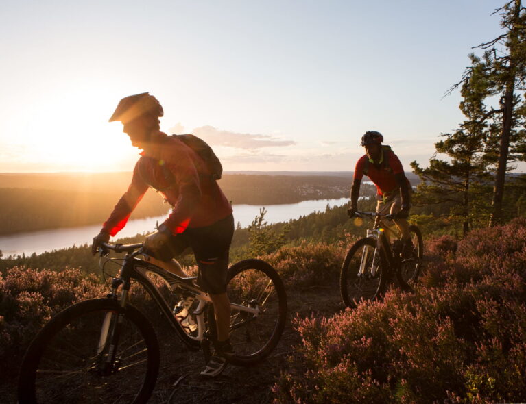 Start sykkelsesongen i Dalsland, Sverige