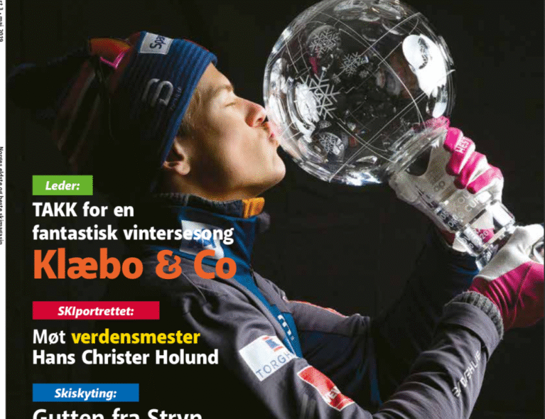 På mandag går neste SKIsport utgave i trykk