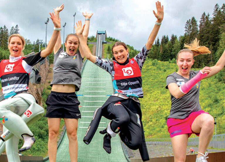 Tidenes løft for hoppjentene