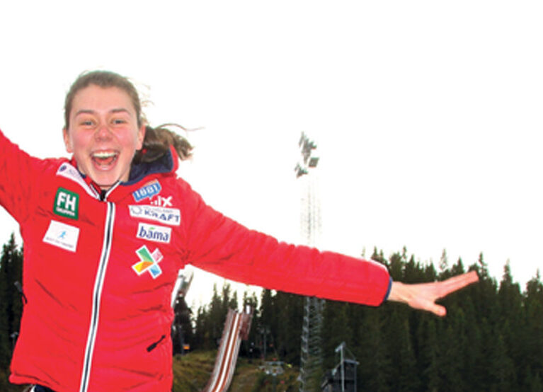 Jenter på hoppkanten
