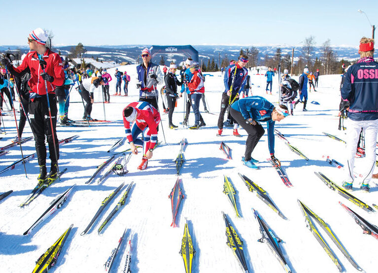 Endelig, den gode kalde tida: Skisesong