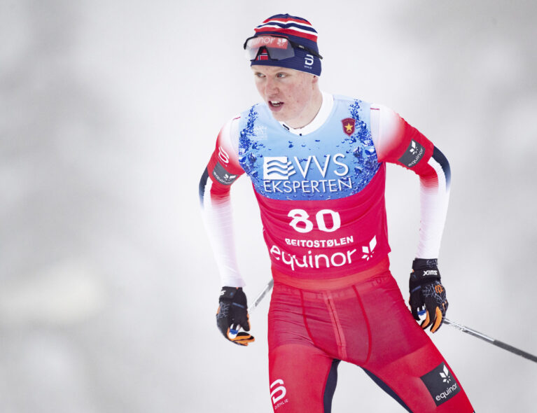 Andersen tok gullet på fellesstarten i junior-VM