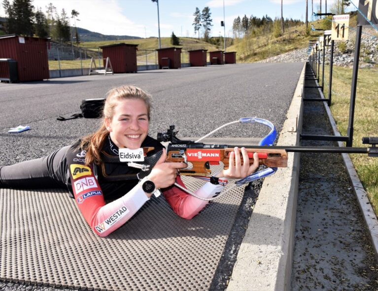 Gull til stafett jentene – Ida Lien imponerte