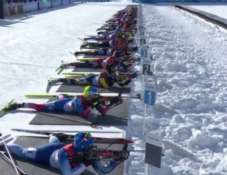 Utenfor pallen på stafettjentene