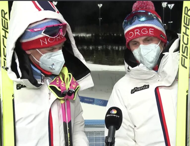 Fantastisk gull til duoen Klæbo/Valnes