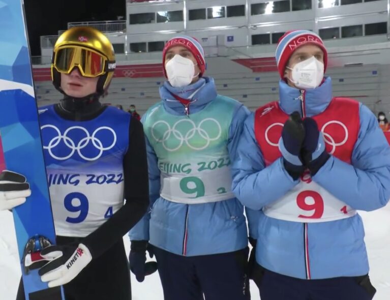 Hopp: Fryktelig nær medalje