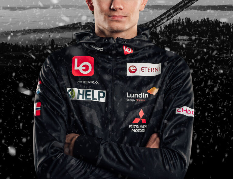 OL hopp: Lindvik beste norske med 7. plass. Granerud disket.