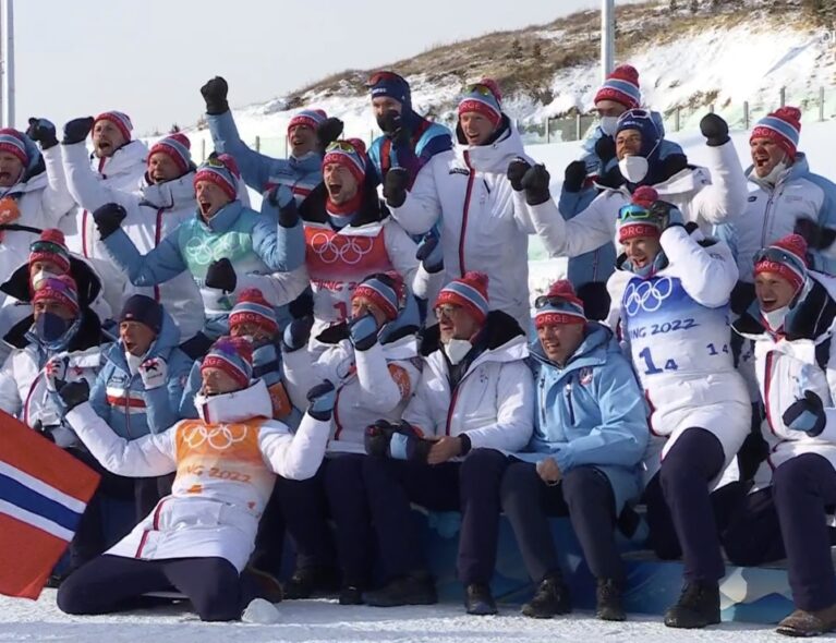 Stafettgull: – Nå skal vi hylle hverandre