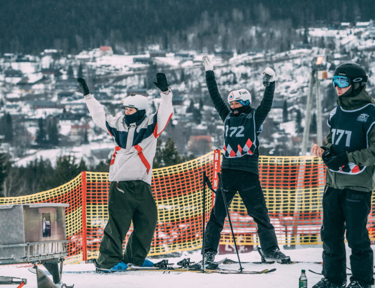 Spektakulær skikjøring i Trysil