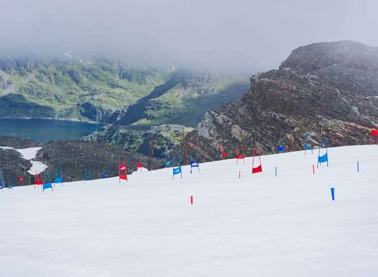 Gode forhold for alpinistene