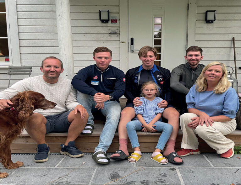 Fra Tromsø til Lillehammer: En skiskytter-familie
