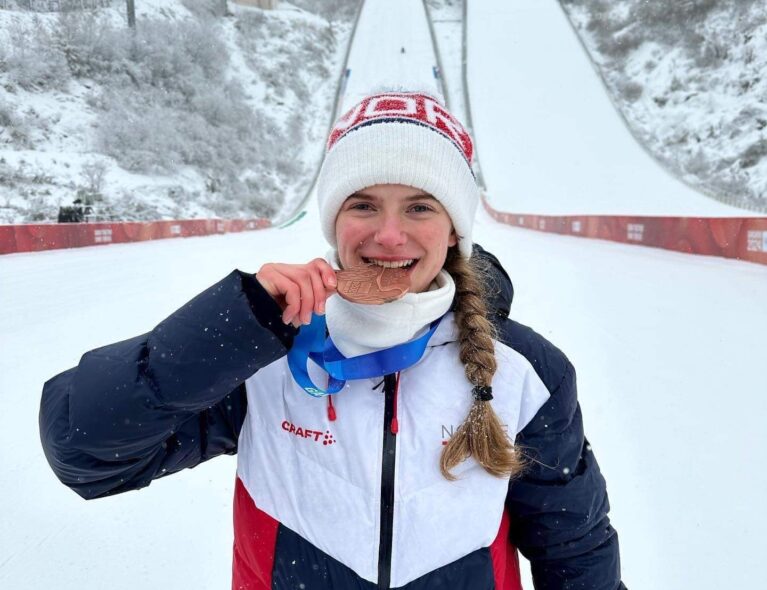 Bronse til Ingvild Synnøve Midtskogen (16) i ungdoms-OL i Sør-Korea