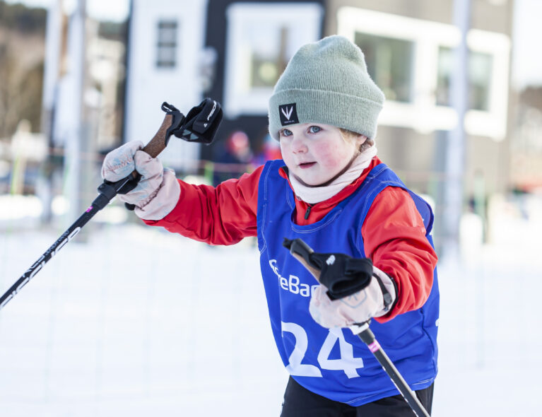 Ada fra Gauldal koste seg i den yngste klassen i Singsåsrennet