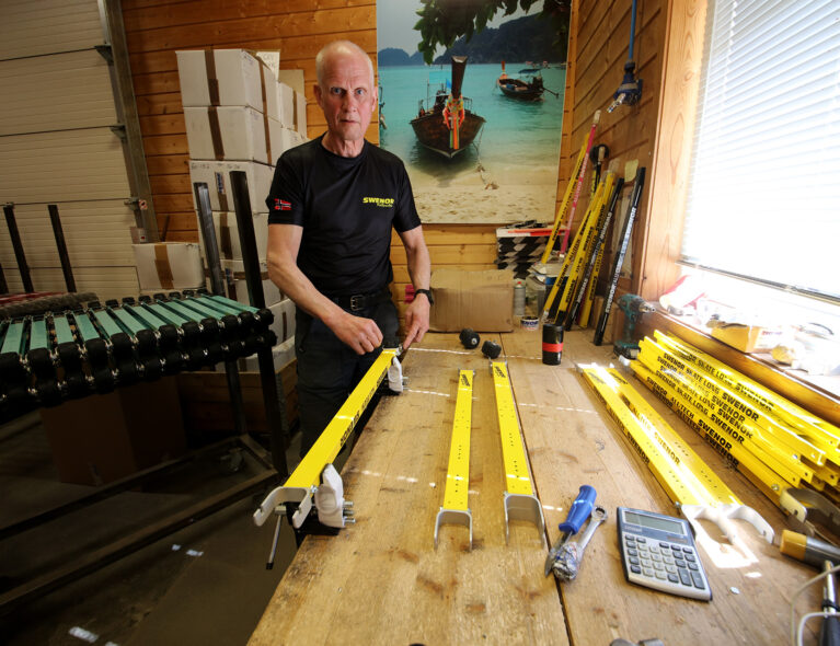 Ei bru, en VM-vinner og Norges største rulleskiprodusent