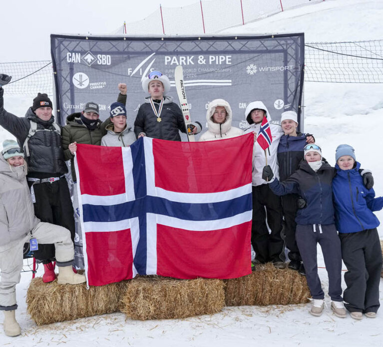 Tidenes medaljefangst i junior-VM i freeski