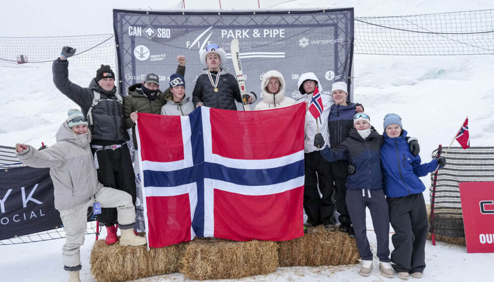 Tidenes medaljefangst i junior-VM i freeski