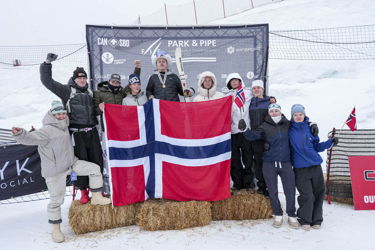 Tidenes medaljefangst i junior-VM i freeski