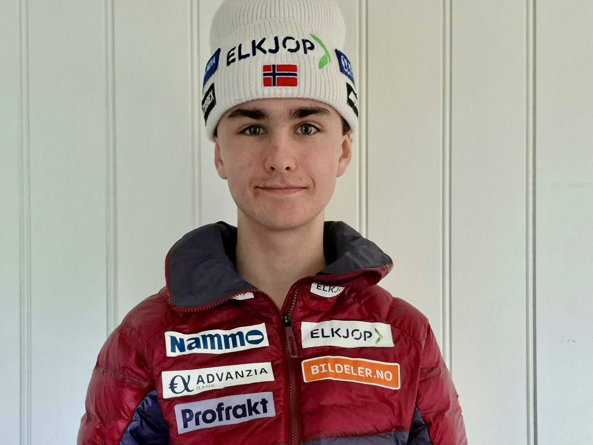 Petter er yngstemann på juniorlandslaget i hopp